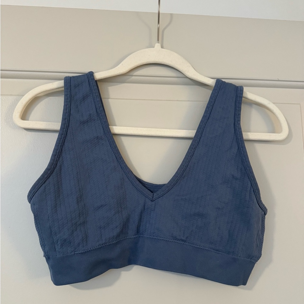 Aerie Deep Blue Sports Bra